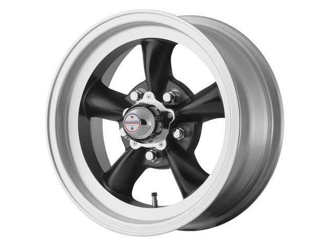American Racing VN105 Torq Thrust D 15x8.5 5x5x22 -25mm Black Wheel Rim 15x22 inch