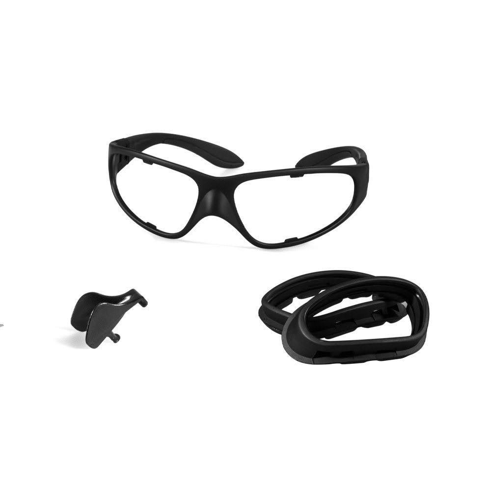 Wiley x Goggles SG-1 Smoke Grey - Clear/Matte Black - Asian Fit