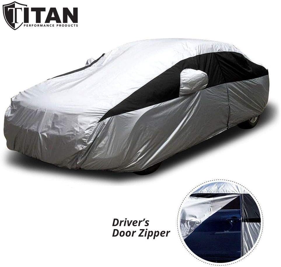 Titan Lightweight Poly 210T Car Cover for Sedans 186-202