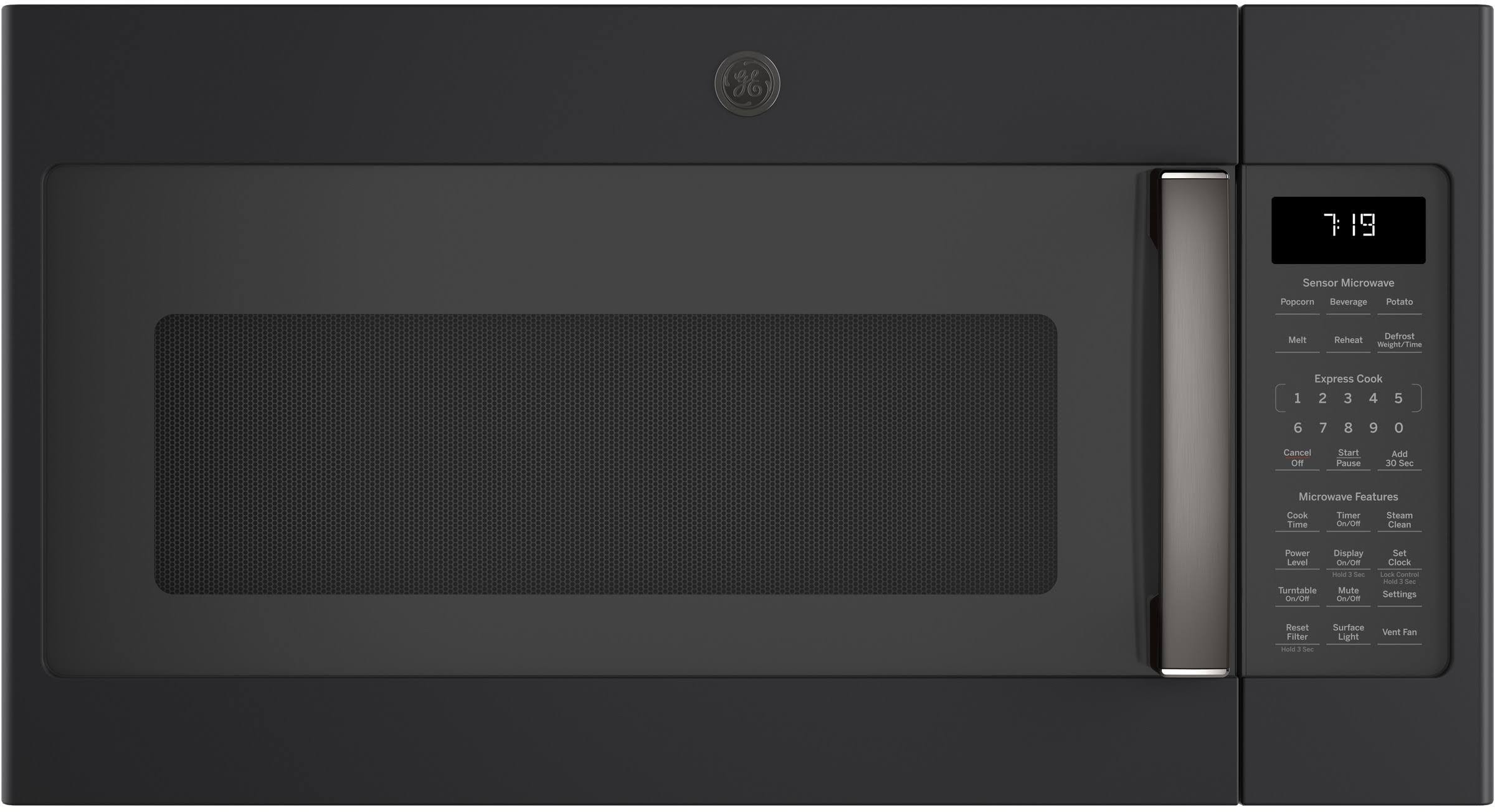 GE JNM7196FLDS 1.9 Cu. ft. Over-the-range Microwave - Black Slate