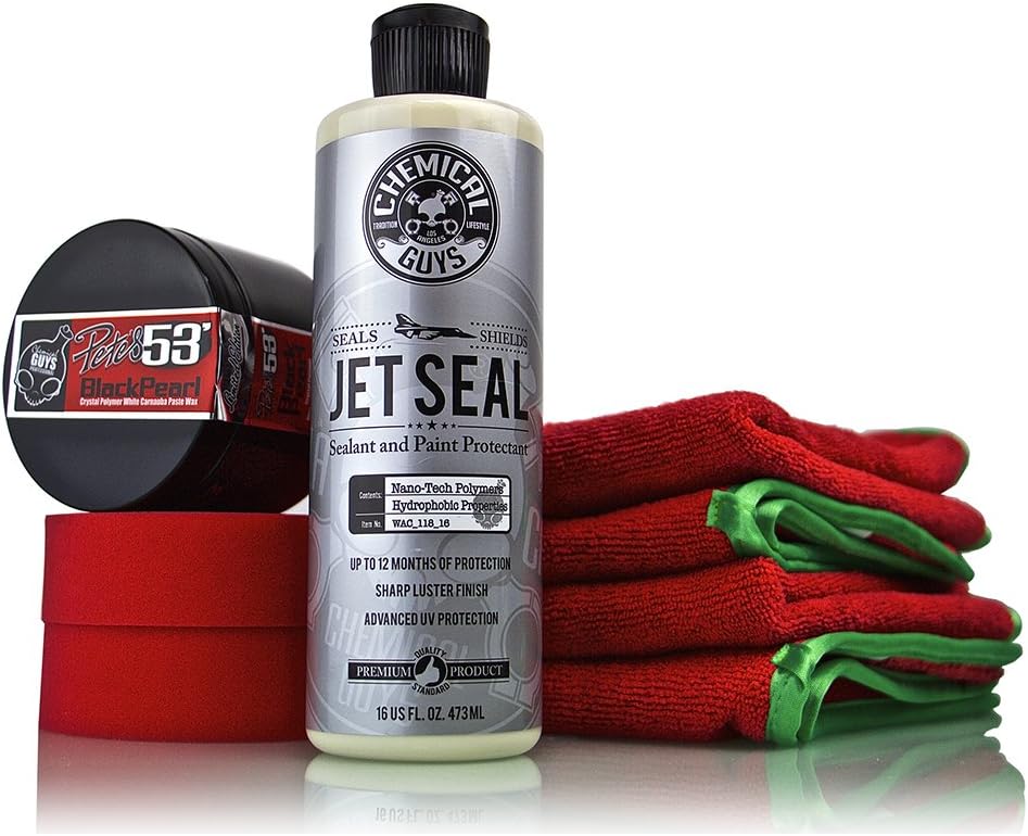 Chemical Guys HOL_111 JetSeal & Pete's 53 Paint Protection and Shine Kit Pack of 2