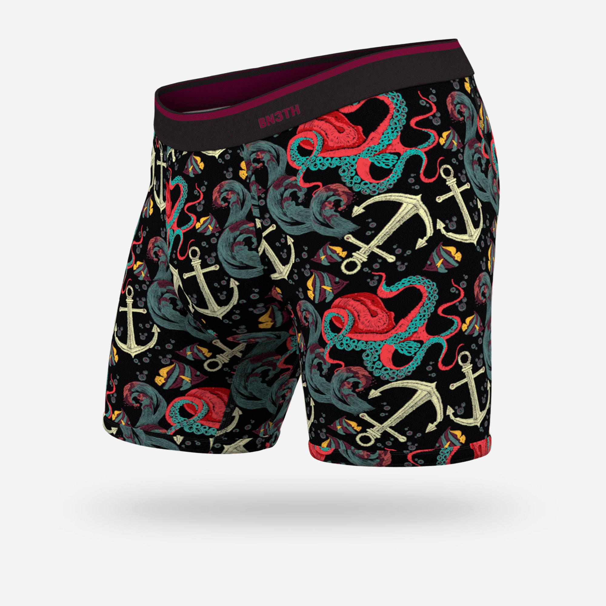 BN3TH Classic Boxer Brief - Under The Sea Black