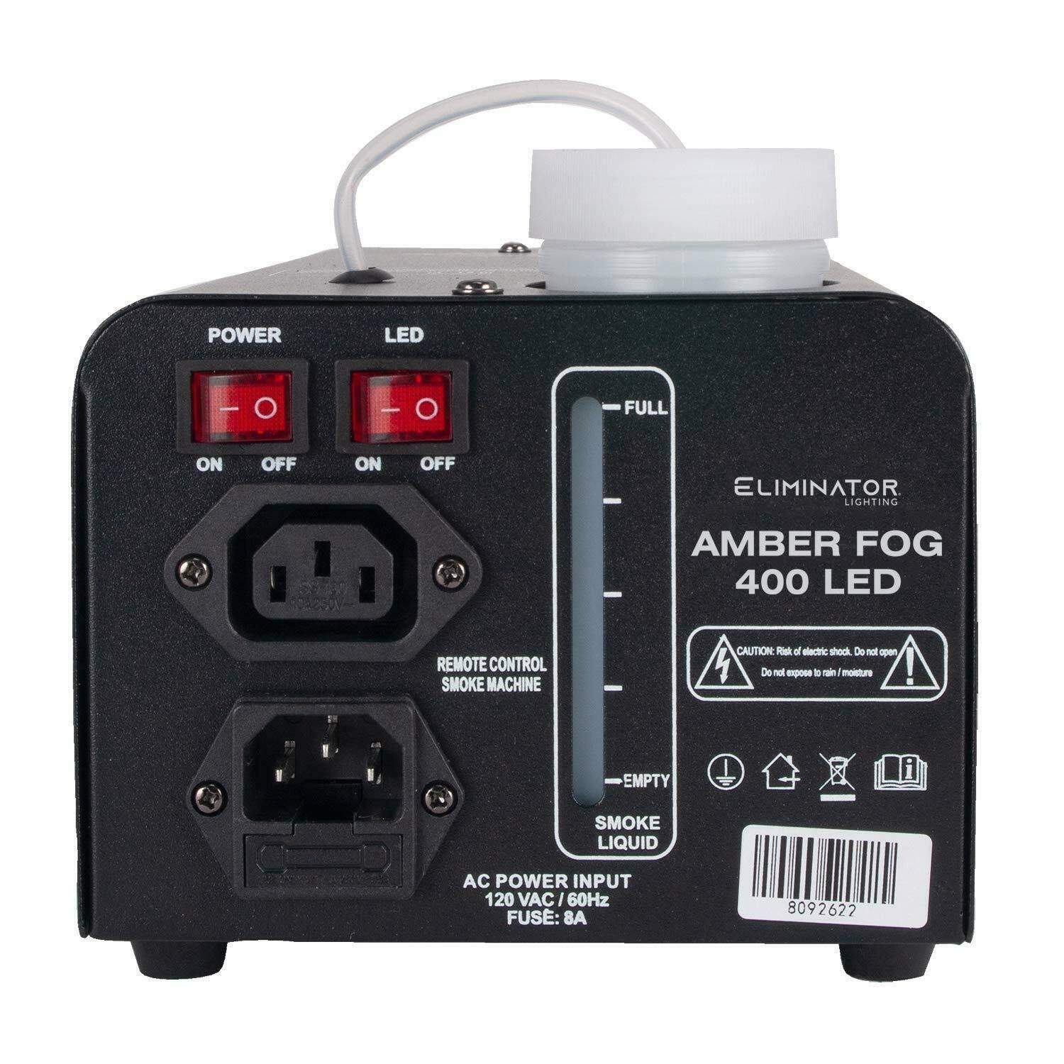 Eliminator Lighting Amber Fog 400 Machine