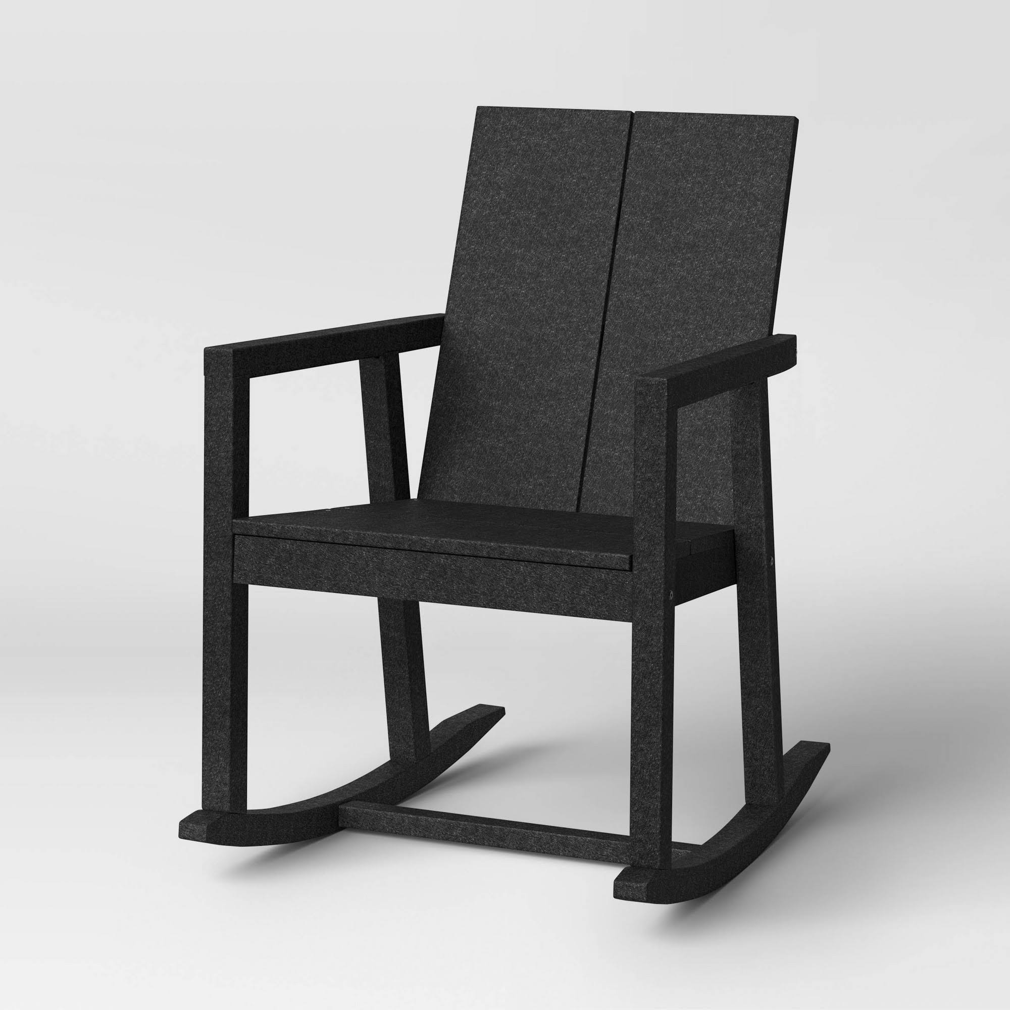 Moore POLYWOOD Patio Rocking Chair - Black - Project 62