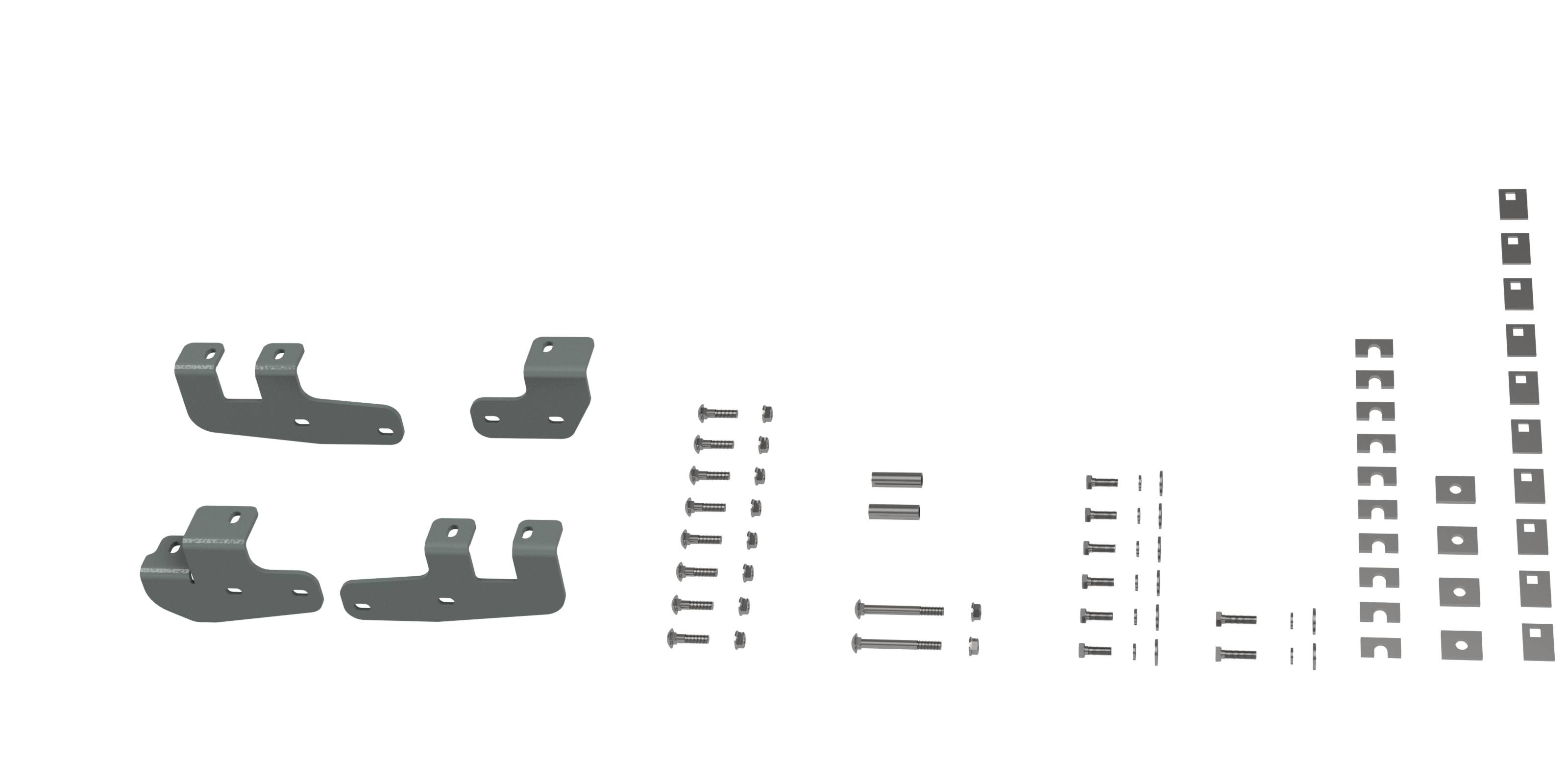 Bu0026W Trailer Hitches RVR2602 Custom 5th Wheel Hitch Mounting Brackets