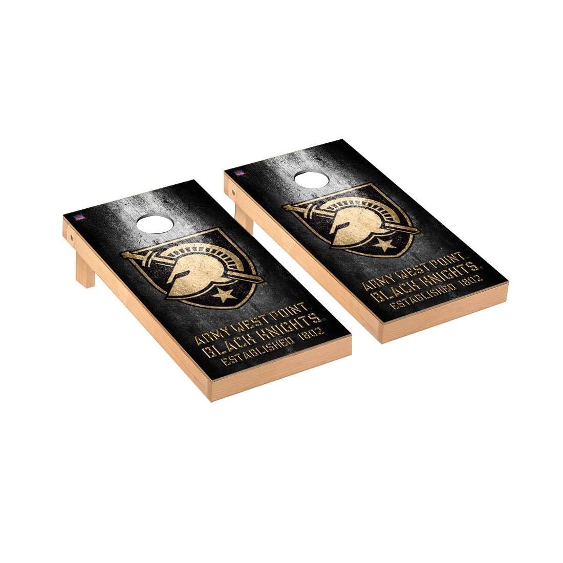 Army Black Knights 2& x 4& Museum Design Cornhole Board Set