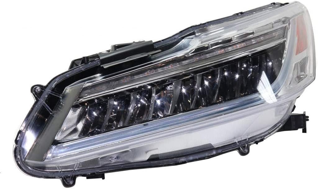 For Honda Accord Hybrid Headlight Assembly 2017 Driver Side|LED Type For HO2502178 | 33150-T2A-A42