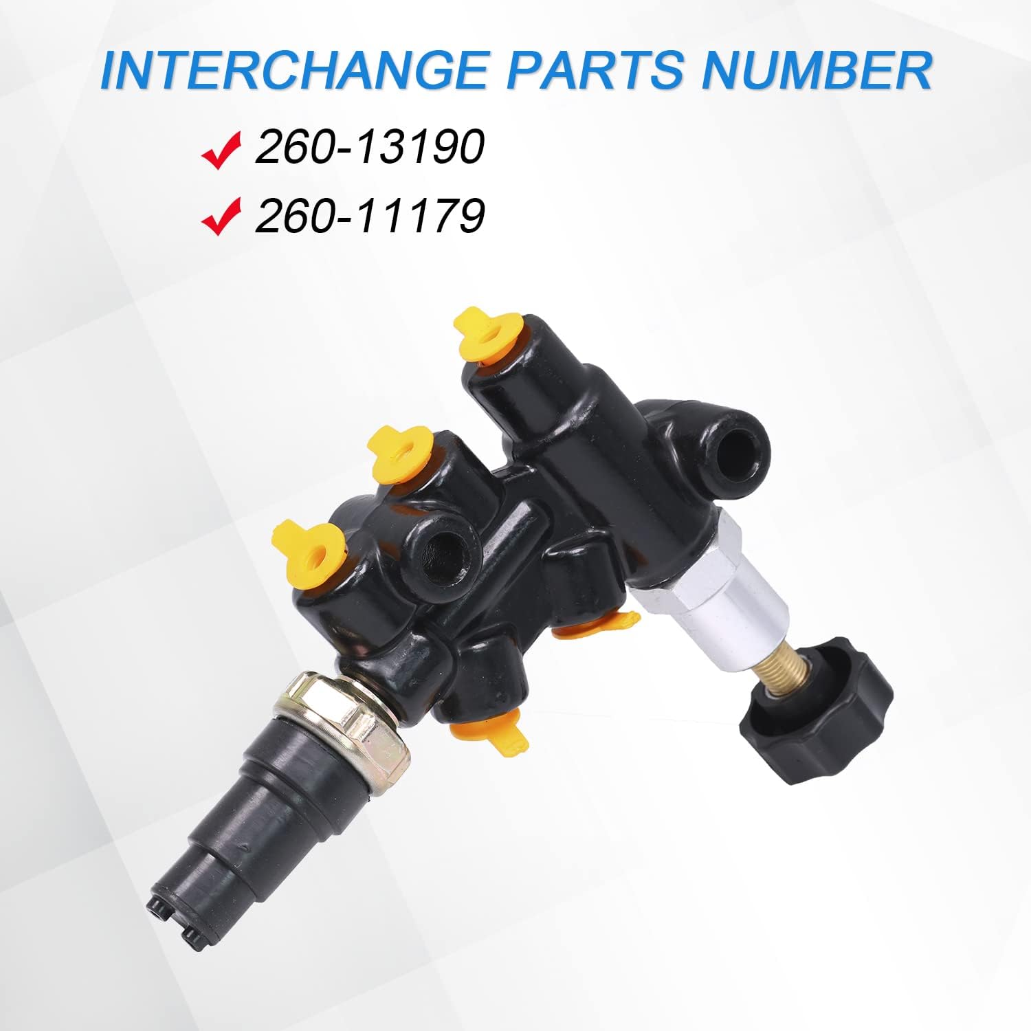 Proportioning Valve - 3/8-24 in Inverted Flare Female Inlet &Outlet Fittings-Adjustable 100-1000 psi -Combination Proportioning Valve &Mounting Bracket Lines Aluminum Kit Knob Type