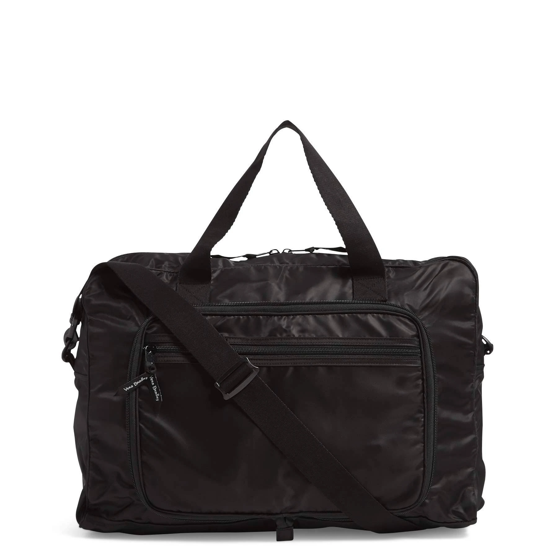 Vera Bradley Packable Weekender Travel Bag, Black