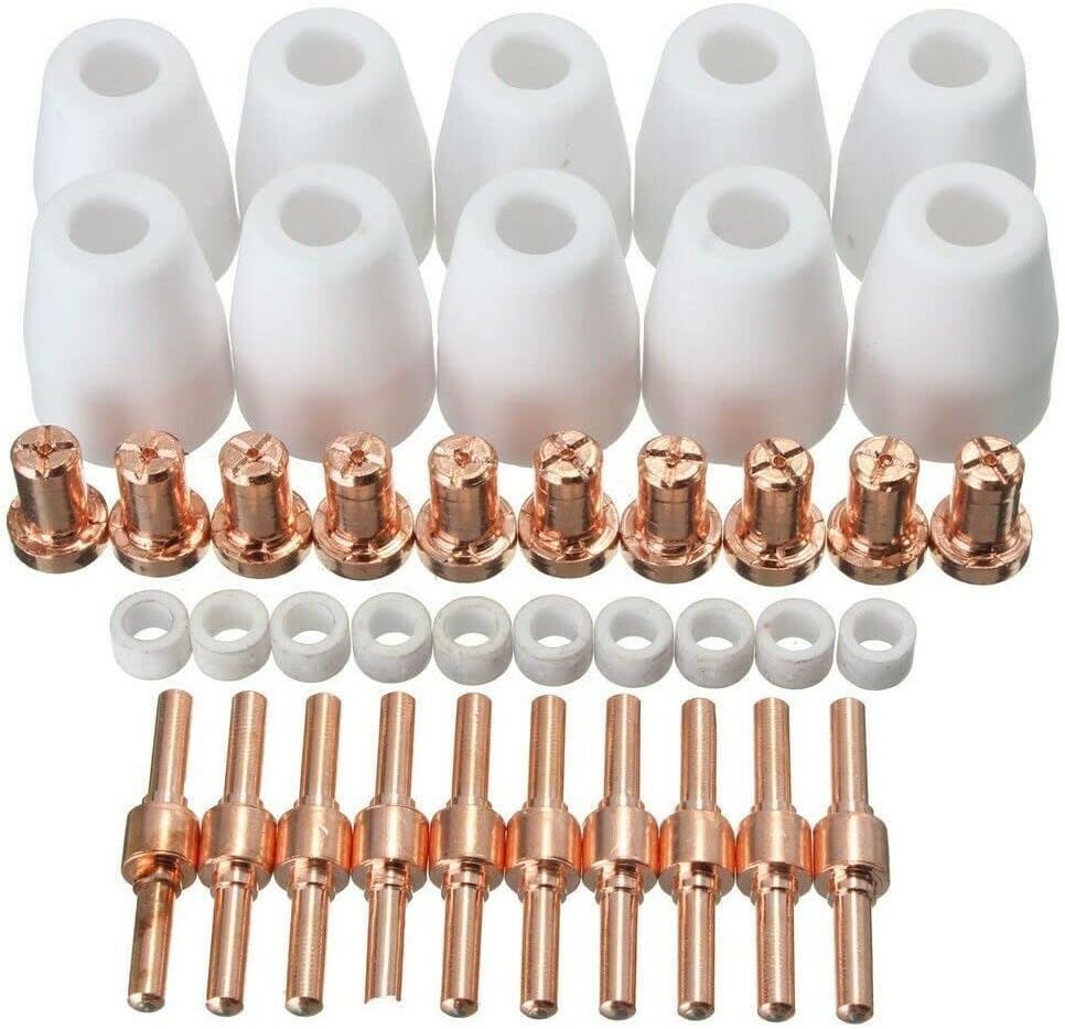 Plasma Cutter,50Amps Cut50 Dual Voltage,Plasma Torch Max Cutting Thickness 16mm, AC DC IGBT Inverter Plasma Cutting Machine Portable,to Cut Stainless Steel,Alloy,Mild Steel,Copper and Aluminum