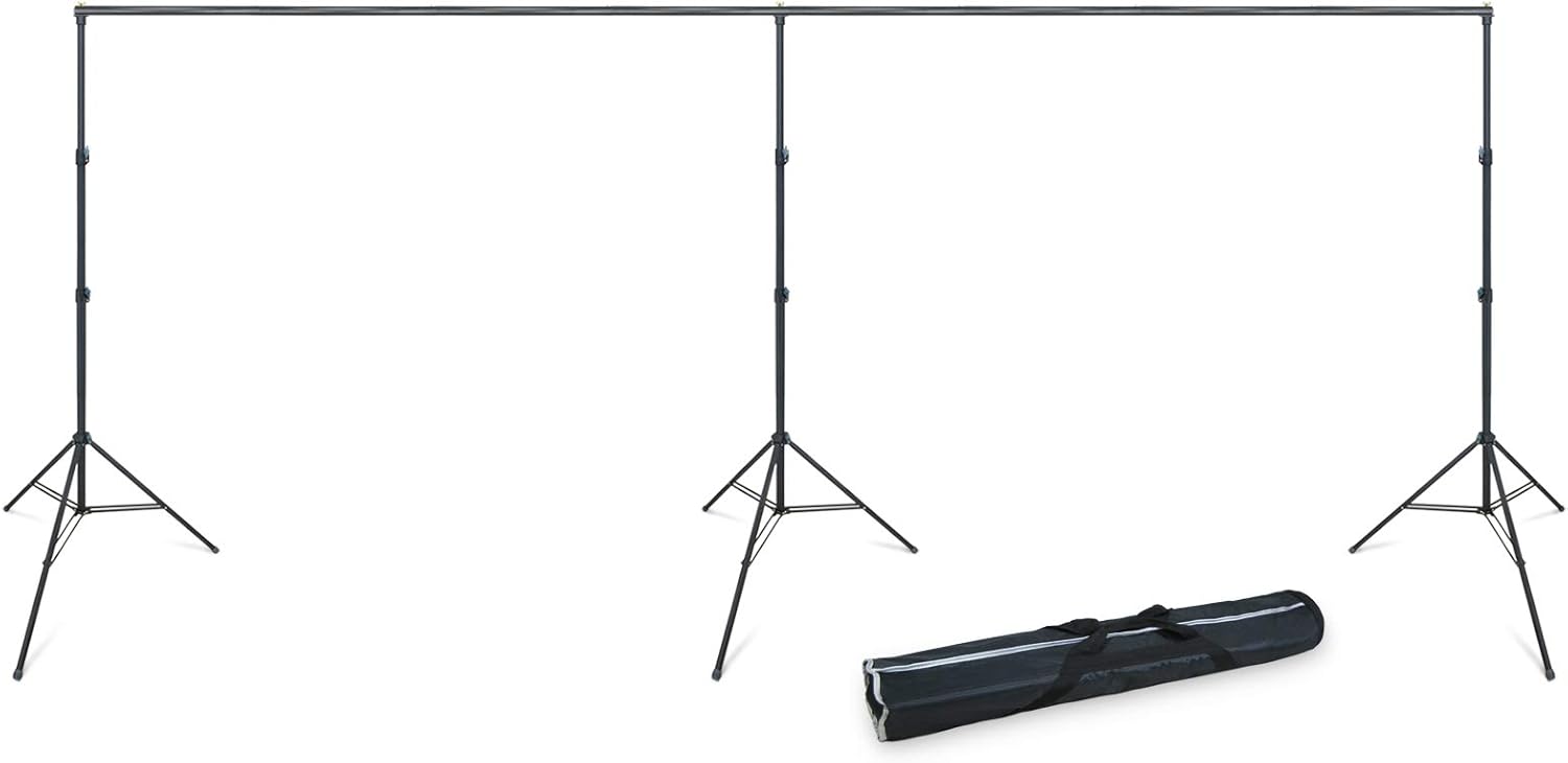 LINCO Lincostore 9x20 feet Heavy Duty Photography Backdrop Stand Background Support System Kit 4166