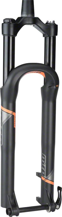 MRP Stage Fork 29x22 140mm Tapered 51mm Offset, Black