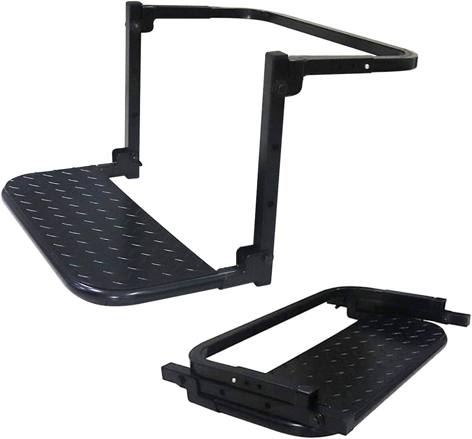 IZTOSS Universal Portable Folding Tire Step for Pickup SUV Big Truck Tire Mounted Auto Step Dually Sturdy Climber Step Max 9.05