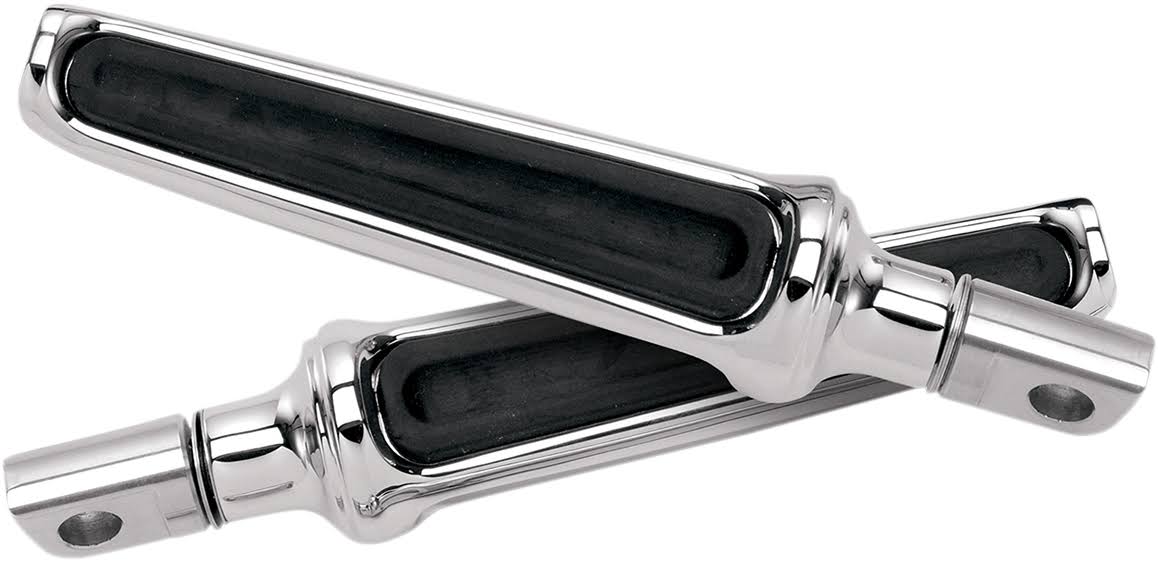 Performance Machine 0035-0065-CH Contour Footpegs Chrome Male Mount