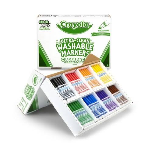 Crayola 58-8200 Marker Classpack 200ct