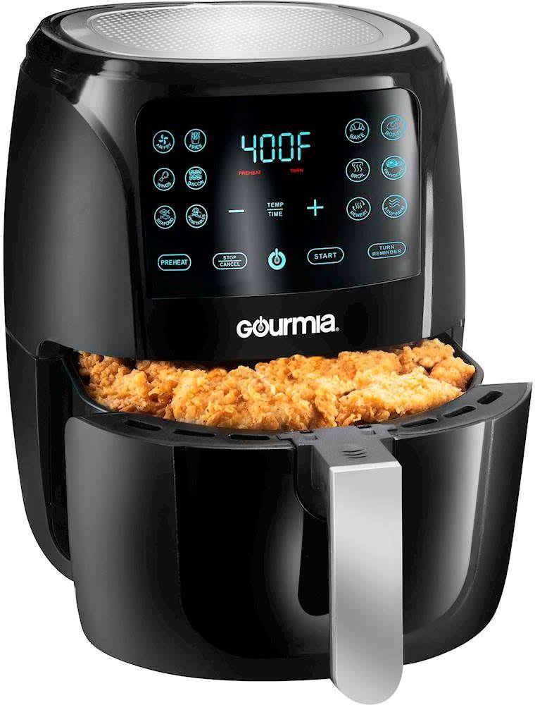 Gourmia Black Digital Air Fryer - 6 qt
