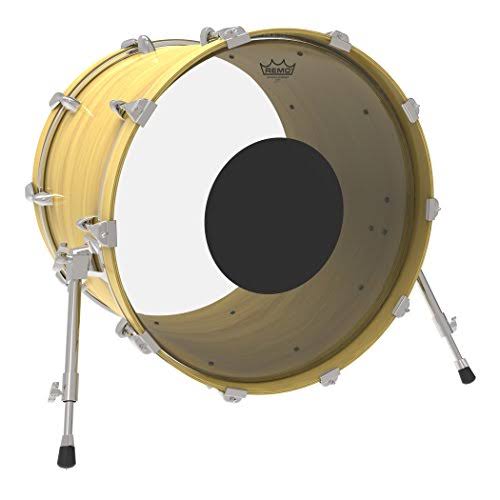 Remo Controlled Sound Clear with Black Dot Bass Drum 32 in.