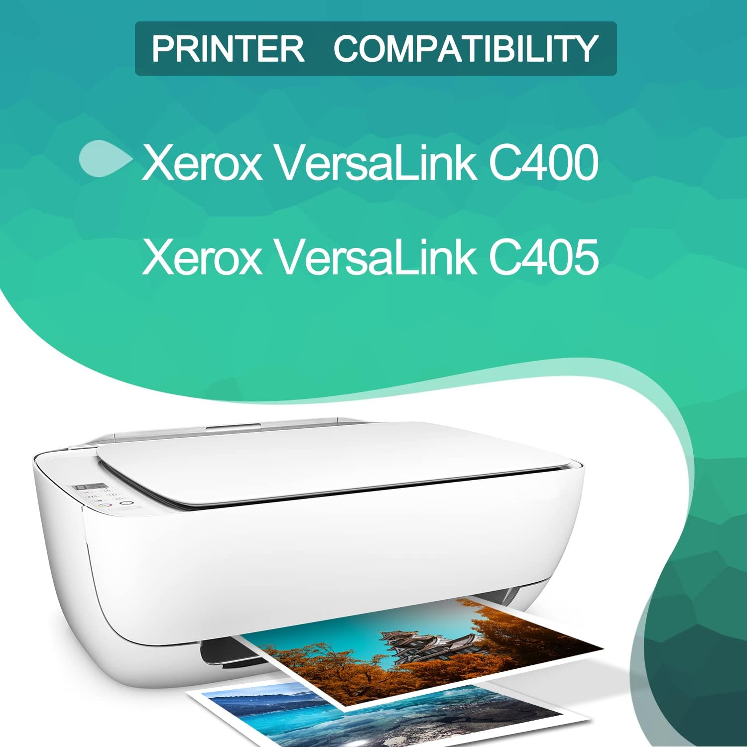 GREENBOX Remanufactured Toner Cartridges Xerox C400 C405 106R03512 106R03514 106R03515 106R03513 Replacement for Versalink C400 C400V C400N C400DN C405 C405N Printer (1Black 1Cyan 1Magenta 1Yellow)