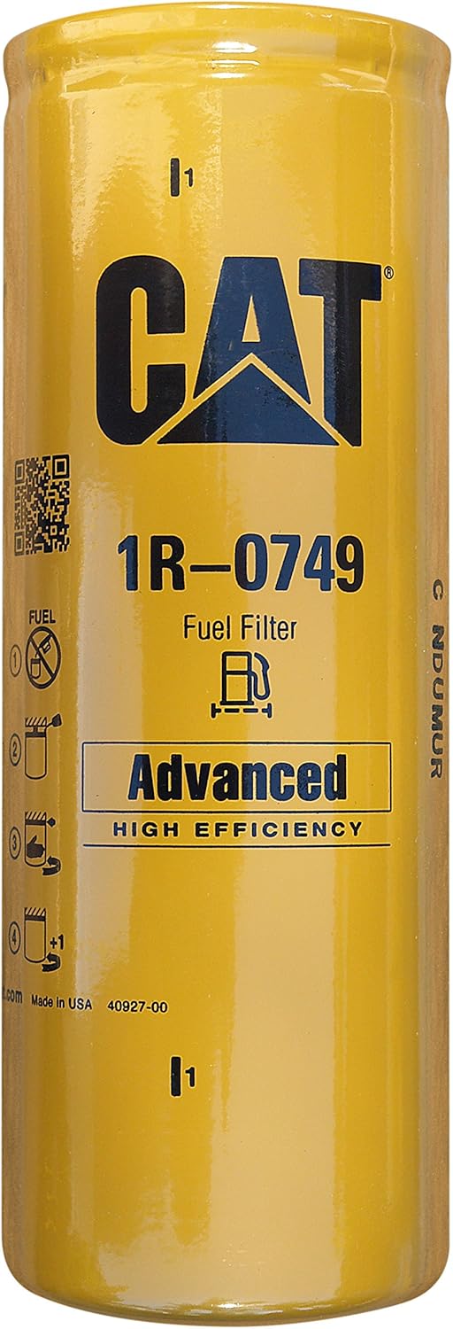 Caterpillar 1R-0749 Advanced High Efficiency Fuel Filter Multipack (Pack of 1)