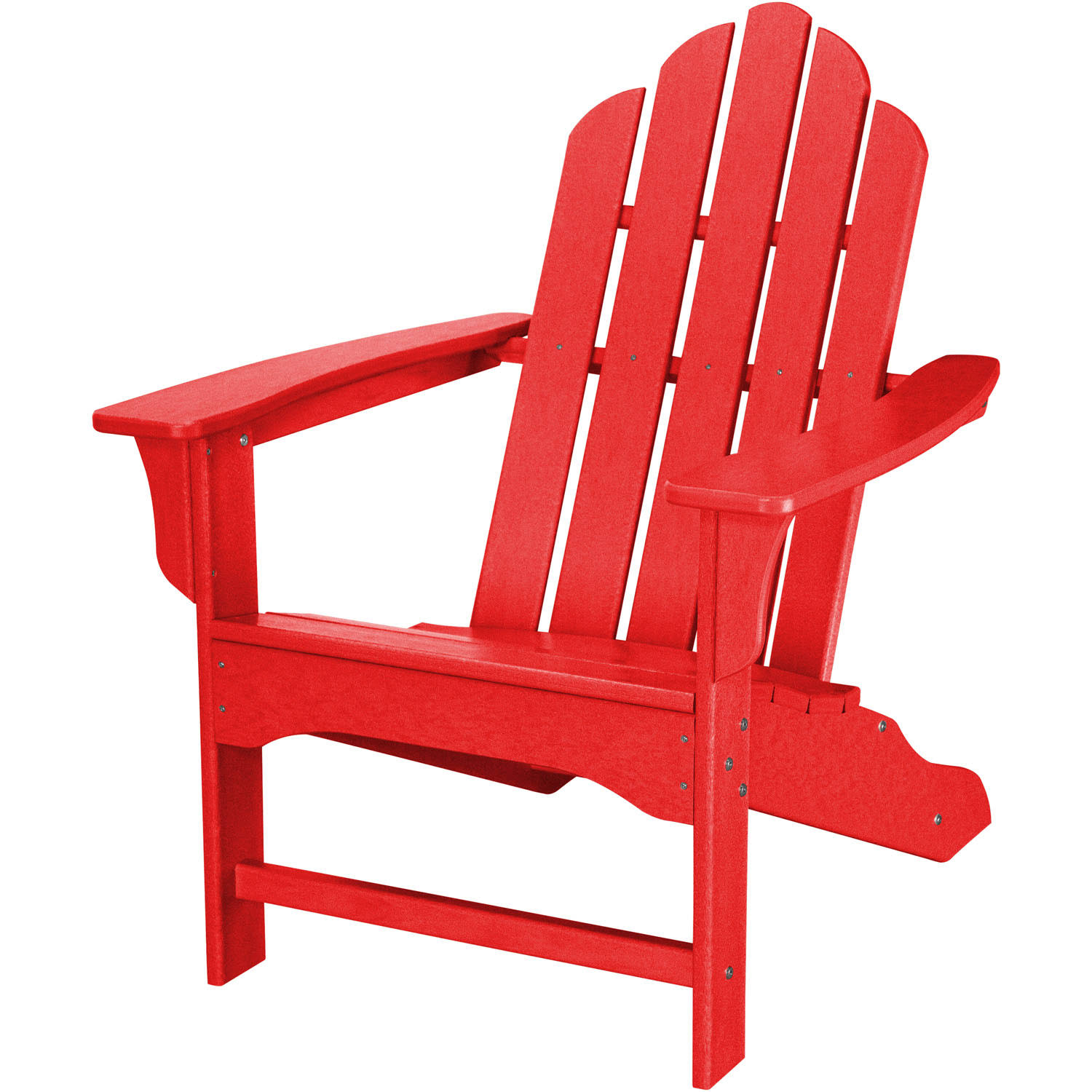 Hanover All-Weather Contoured Adirondack Chair - Sunset Red