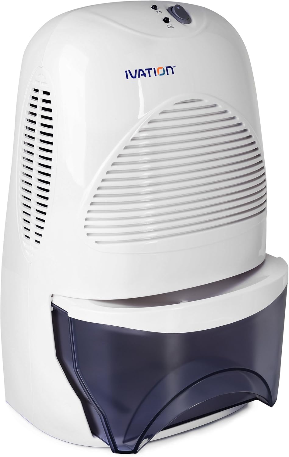 Ivation IVADM35 Powerful Mid-Size Thermo-Electric Dehumidifier - Quietly Gathers Up to 20 Ounces of Water Per Day - for Bath Room, Basement, Attic, Boats, Rv Ect - for Spaces Up to 2,200 Cubic Feet