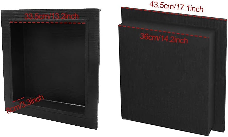 Recessed Square Shower Niche Shelf, 13.2