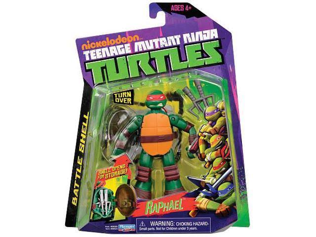 Teenage Mutant Ninja Turtles Action Figure - Battle Shell Raphael