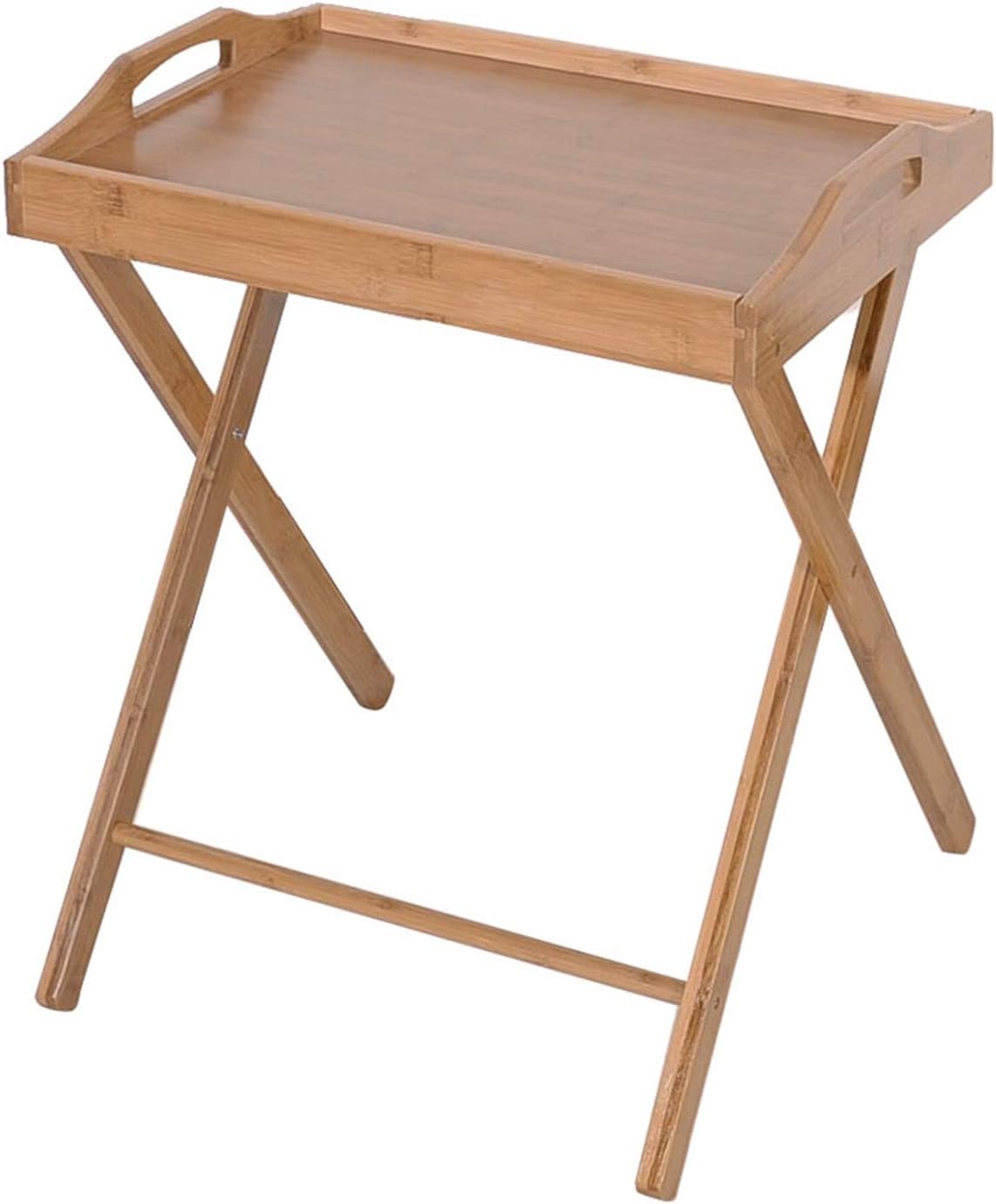 ONENOE Wood TV Dinner Folding Tray for Eating, Set of 1 Pack of 2