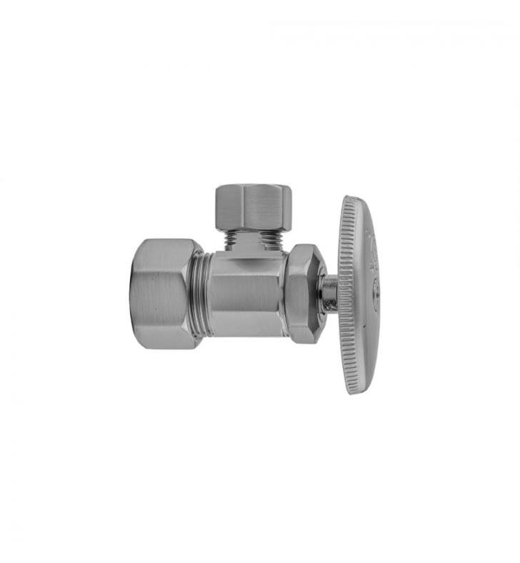 Jaclo 5812-VB Multi Turn Angle Pattern 5/8x22 O.D. Compression (Fits 1/2x22 Copper) x 3/8x22 O.D. Supply Valve - Vintage Bronze