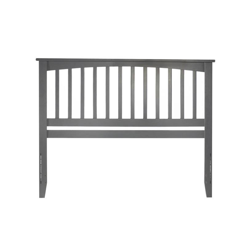 Leo u0026 Lacey King Slat Headboard in Gray - LL-1762587