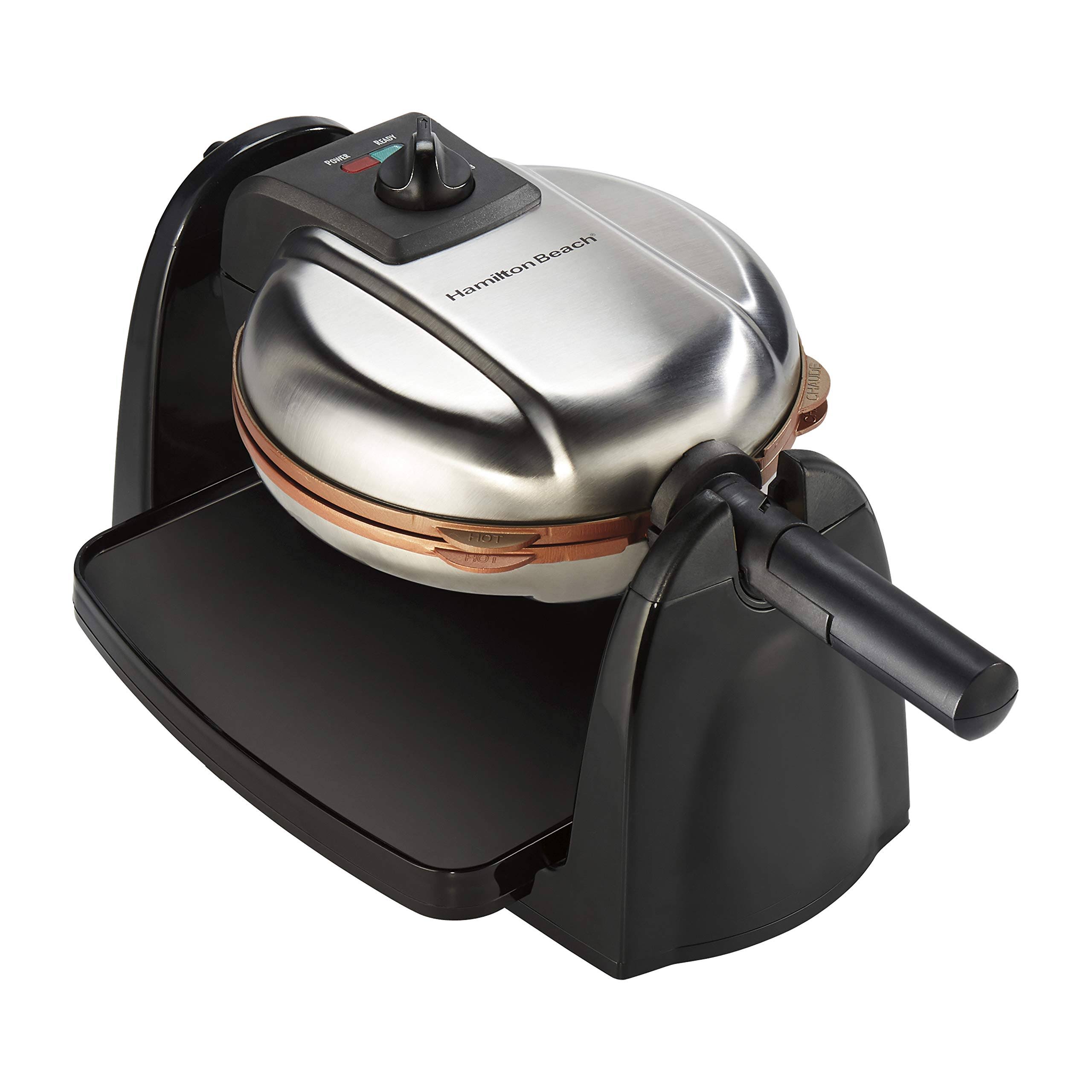 Hamilton Beach 26031HB Belgian Removable Waffle Maker - Black
