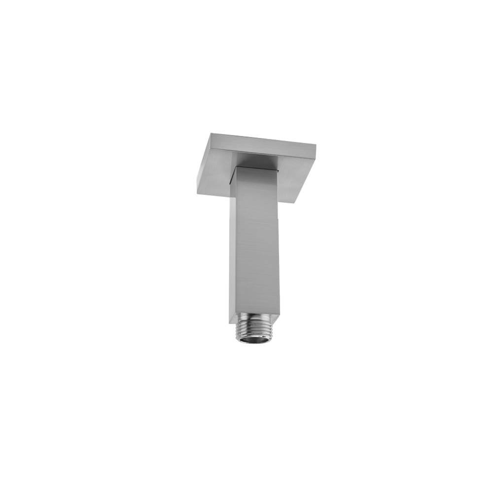 Jaclo 8077-BKN 6x22 Square Drop Ceiling Showerarm u0026 Square Escutcheon Black Nickel