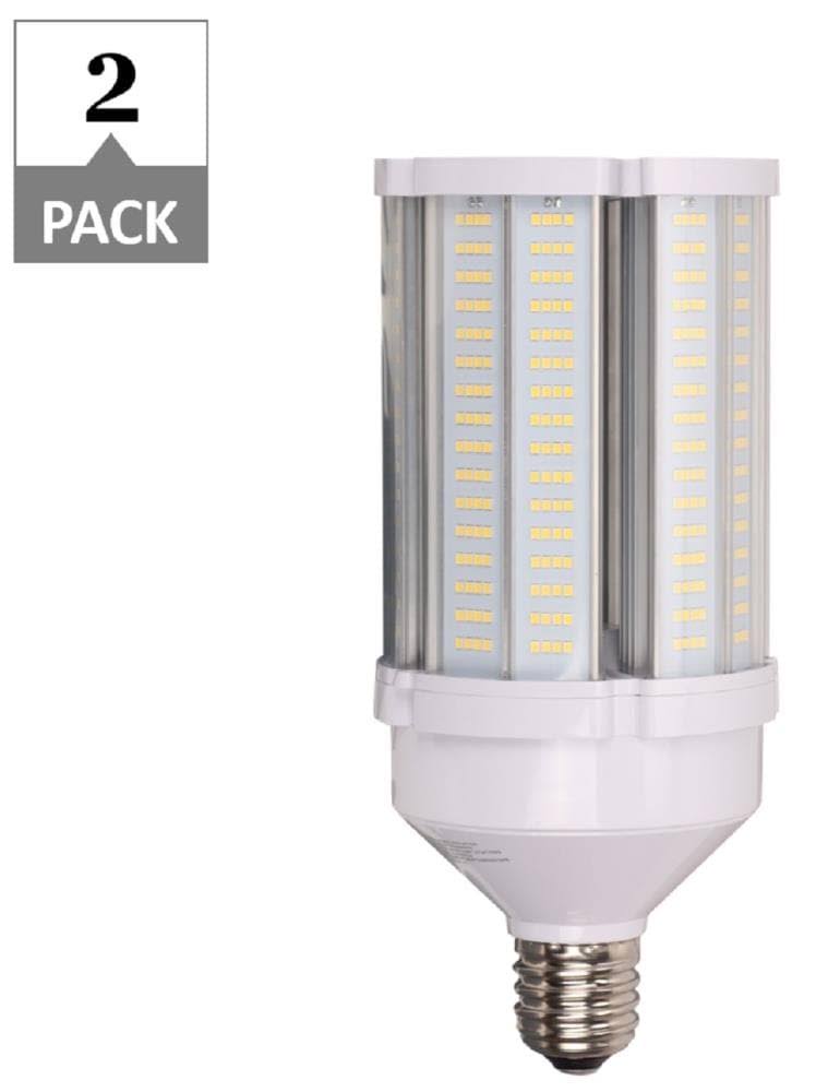 Simply Conserve 400-Watt Equivalent Corn COB HID T39 LED Light Bulb in Daylight (2-Pack)
