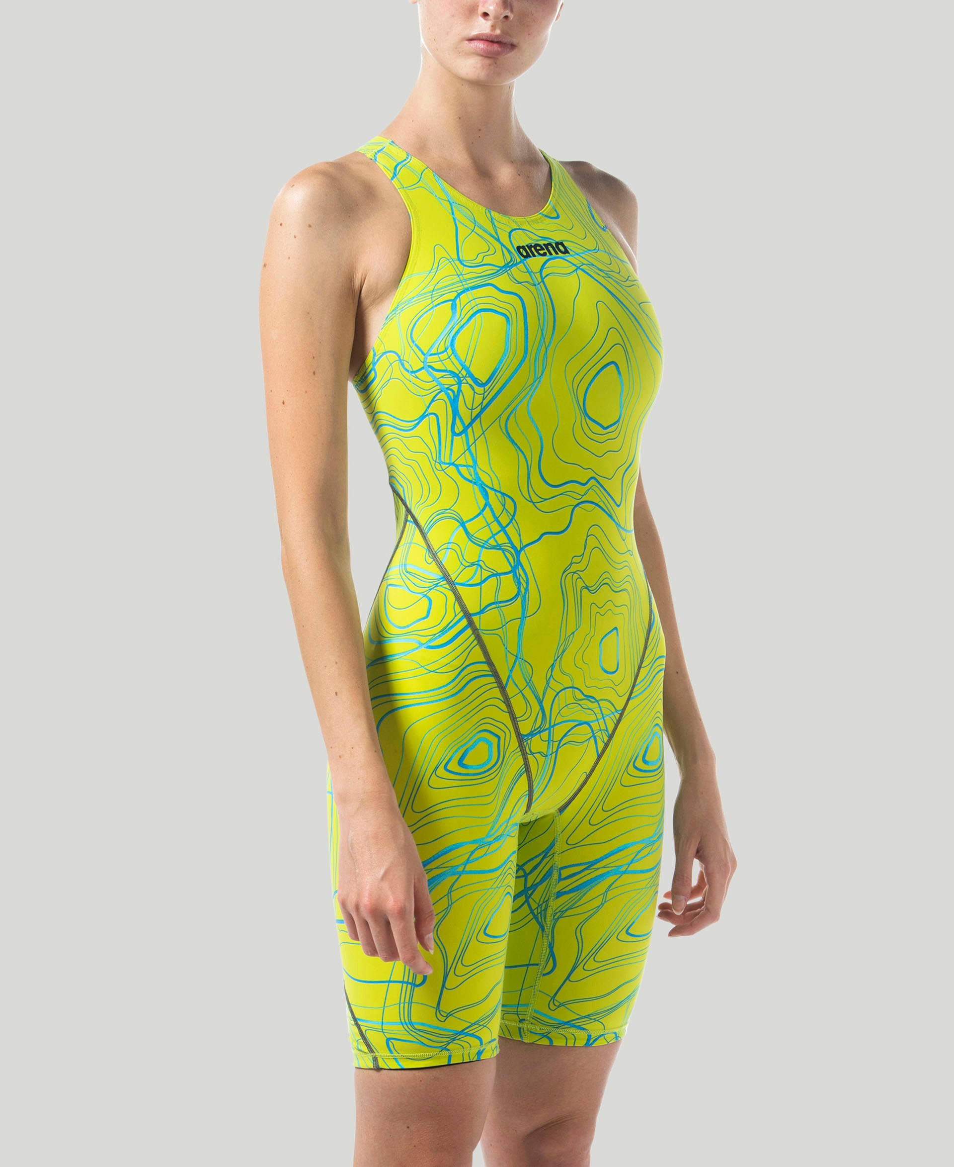 Arena Powerskin St 2.0 Open Back Sonic Limited Edition Sonic Lime 28