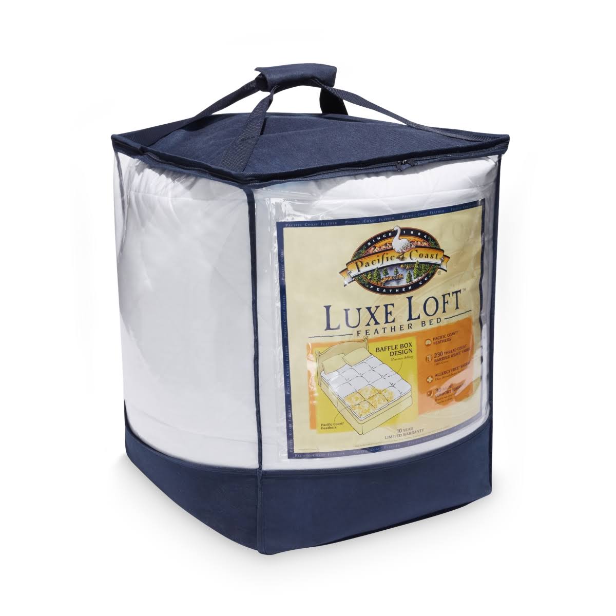 Pacific Coast Twin Luxe Loft Feather Bed