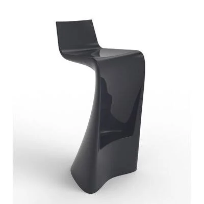 Wing 28.25x22 Patio Bar Stool Vondom Color: Anthracite