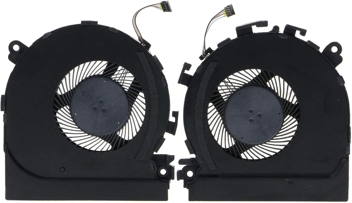 CPU & GPU Cooling Fan for HP Spectre X360 15-CH L17605-001 L17608-001 NS75C00 Pack of 2