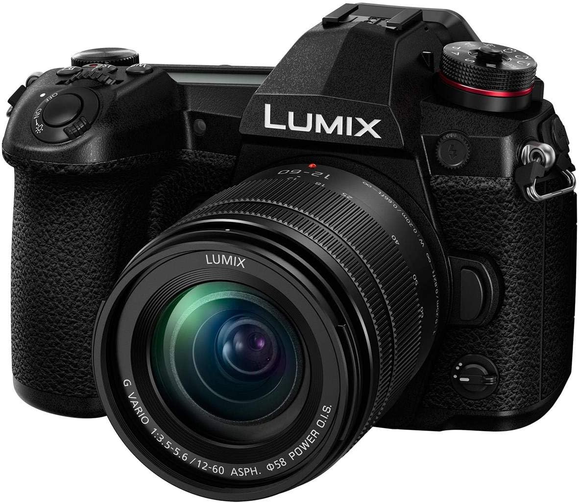 Panasonic Lumix G9 4K Mirrorless Camera with Lumix G Vario 12-60mm f/3.5-5.6 Lens Bundle with Premium Accessories