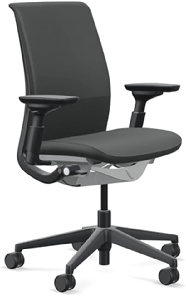Steelcase Think Chair, Black Leather