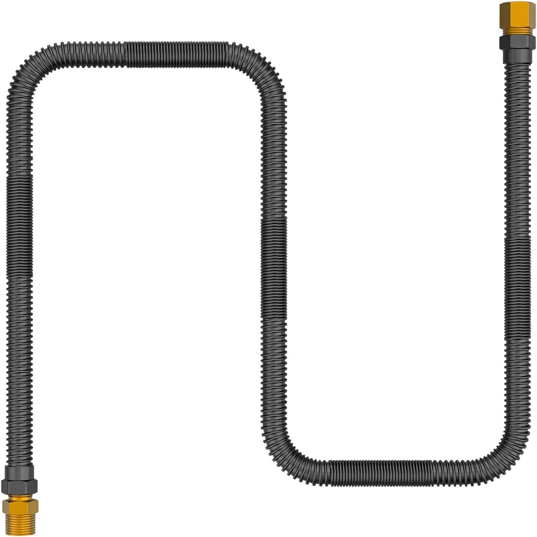 Non Whistle Flexible Gas Line 1/2