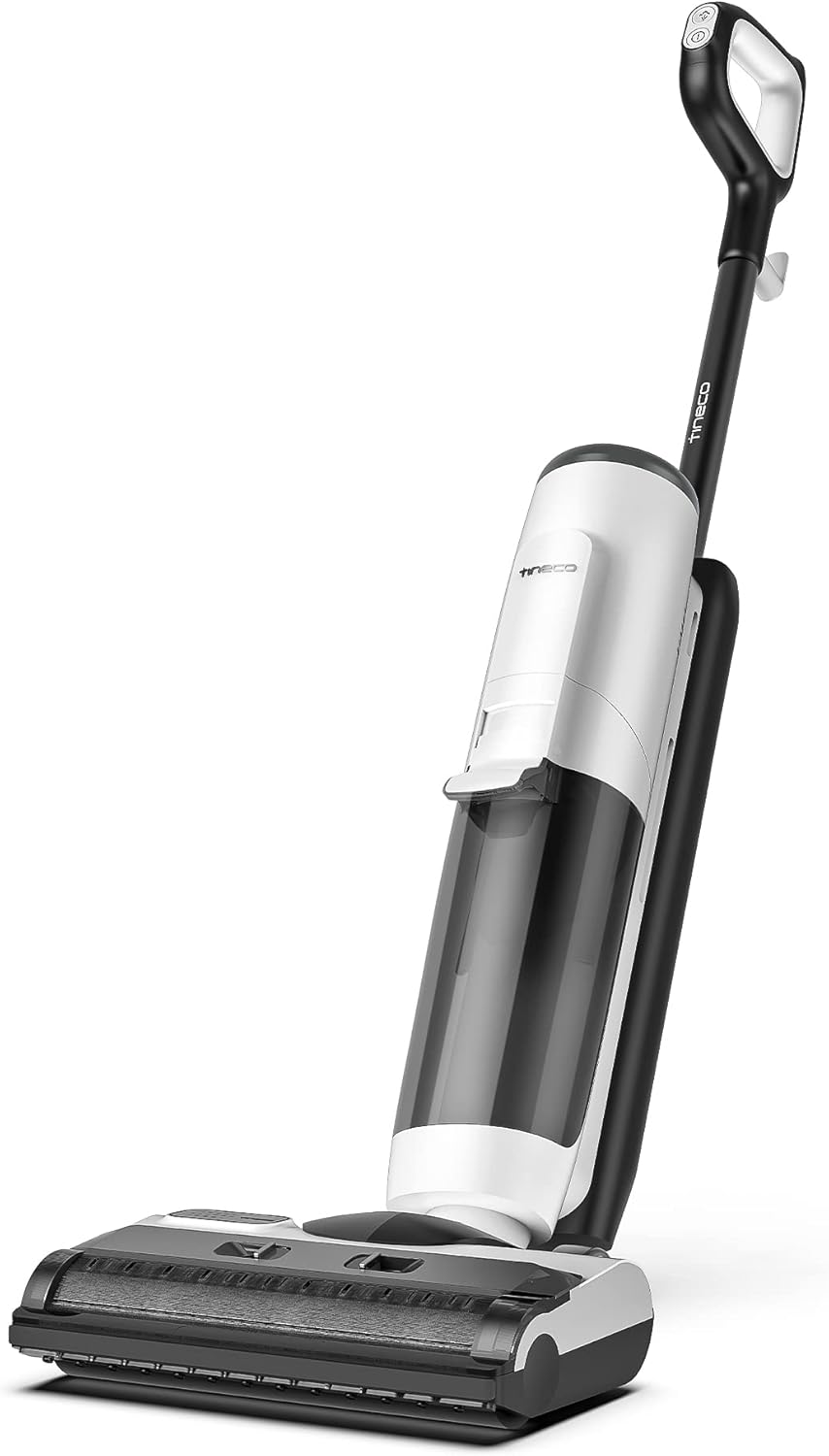 Tineco FLOOR ONE S5 Steam Cleaner Wet Dry Vacuum All-in-one, Smart Steam Mop for Hard Floors with Digital Display and Long Run Time, Hardwood Floor Cleaner Great for Sticky Messes