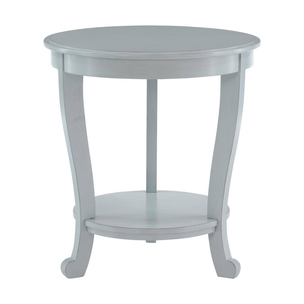 Powell Company Whither Grey Accent Side Table