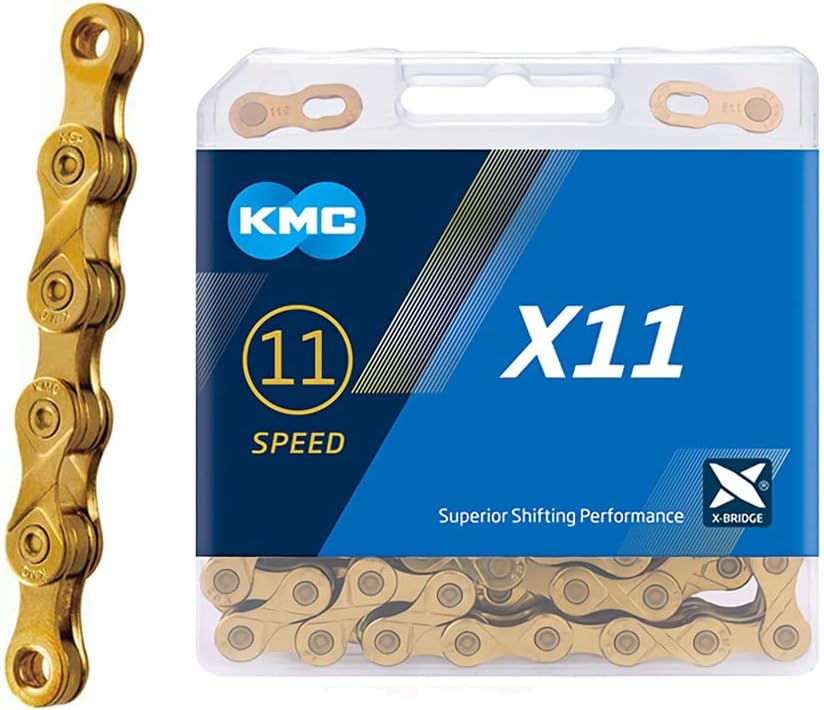 Bibike KMC 11 Speed Chain 118 Link Upgraded X11 Chain Pack of 2