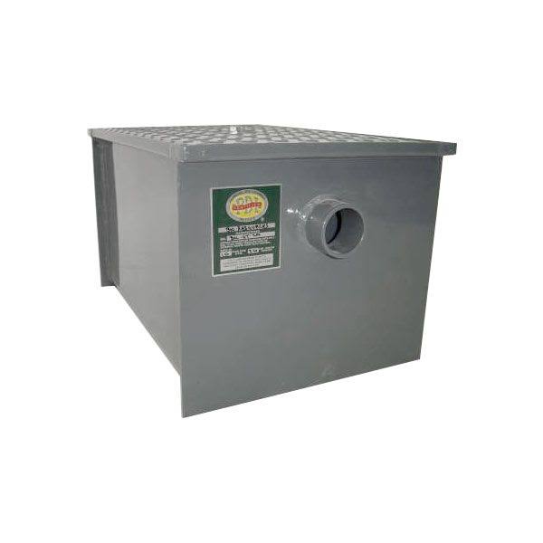 Carbon Steel Grease Trap - 70 lb Grease Capacity
