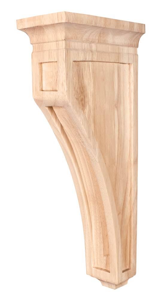 Hardware Resources CORH-MP - Mission Style Wood Bar Bracket Corbel.