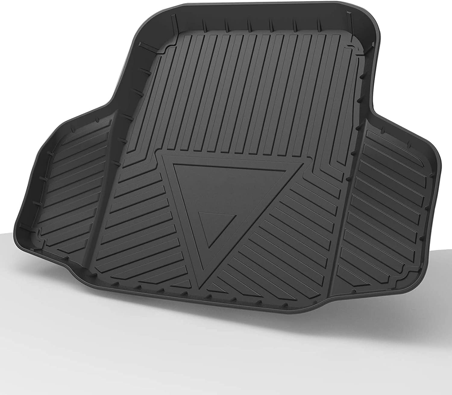 JUWAIre Rear Cargo Liner Durable Odorless Trunk Floor Mat for 2018 2019 2020 Accord Sedan Trunk Cargo Tray TPO Waterproof Protector Floor Mat