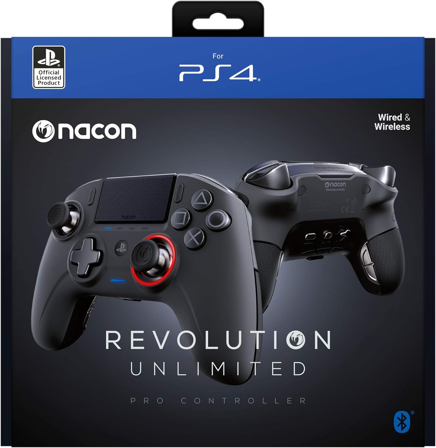NACON Controller Esports Revolution Unlimited Pro V3 PS4 Playstation 4 / PC - Wireless/Wired - Nacon-311608