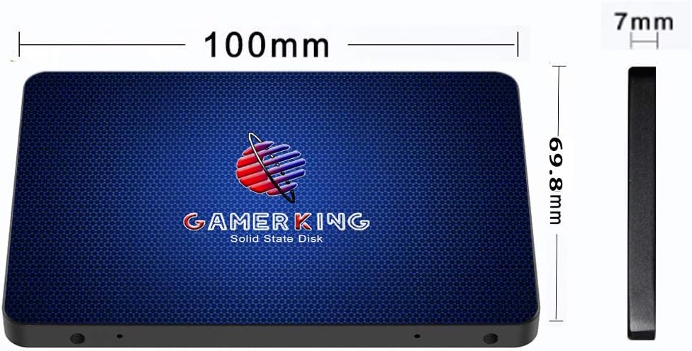 Gamerking SSD msata 512GB Internal Solid State Drive High Performance Hard Drive for Desktop Laptop SATA3 6Gb/s Mini PC (512GB, MSATA) Pack of 2