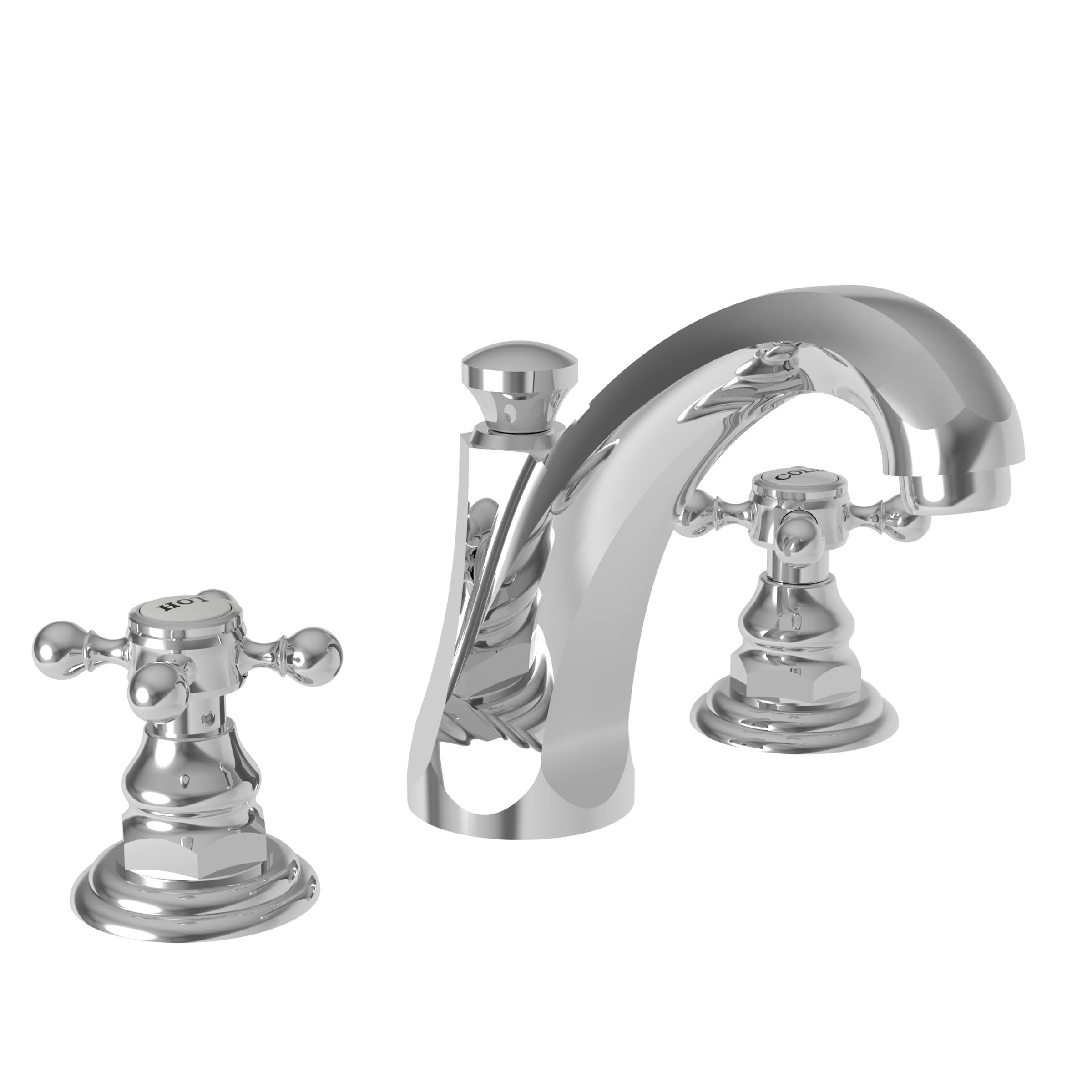 Newport Brass 920C/54 Astor Widespread Lavatory Faucet, Gloss Black