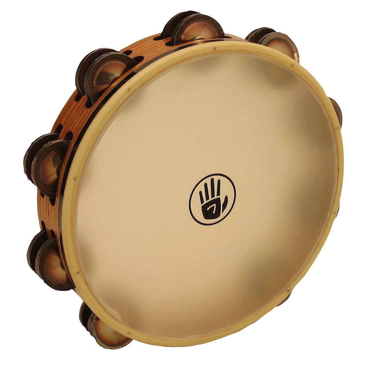 Black Swamp Percussion SoundArt Series 10x22 Tambourine Double Row with Remo Head Chromium 25 TD1S